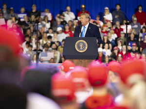 Trump parachutes to KY to stump for Republicans in safe seats, give GOP nod in ‘tight race’