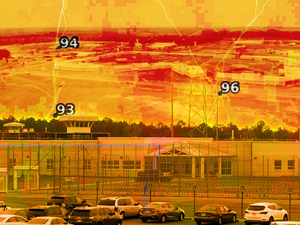 Extreme temperatures are raising heat index in un-air conditioned prison units