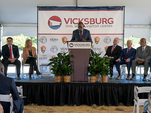 New visitor center in Vicksburg breaks ground, highlighting area’s role in Civil War