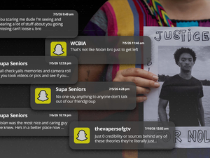 Friends’ Snapchat messages surged with worries about Nolan Wells