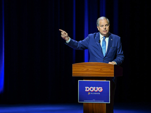 Campaigning around Alabama, Doug Jones tries to open a path for Democrats