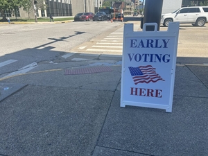 Democrat turnout exceeding GOP in early voting in West Virginia