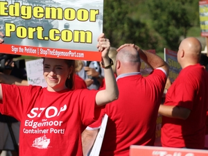 Edgemoor port expansion underway despite opposition