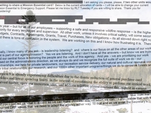 Pleading for routine purchases: Inside the chaos at the Forest Service in Vermont.