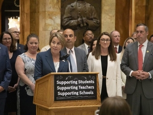 Healey seeks $100 million in additional school funding as districts confront mounting financial strain