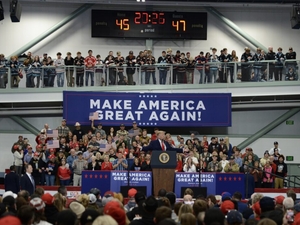 At Alaska rally, Trump endorses Wilson and seeks to boost Sullivan and Begich