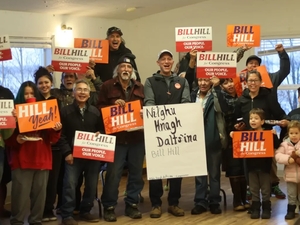 Independent Bill Hill runs “race against time” in bid to knock off GOP U.S. Rep. Begich