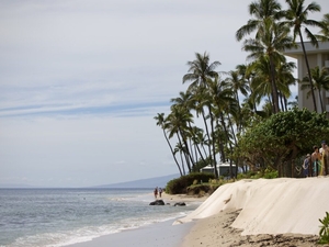 Maui Resort’s Plastic Barrier To Save Beach Faces Public Pushback