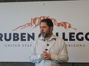 ‘We can’t just be anti-Trumpers’: Gallego pitches education vision for Democratic majority