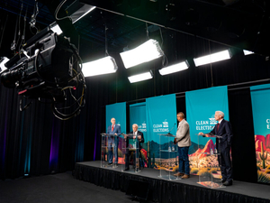In GOP governor debate, Biggs sets sights on Hobbs while Schweikert tries to slow him down
