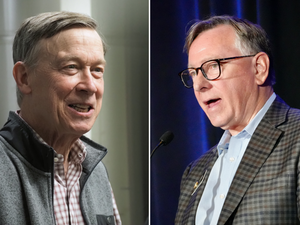 Hickenlooper clashes over Trump, healthcare with GOP challenger Baisley in Senate debate