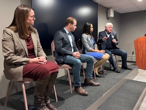 Larson, Bronin waging an ad war in waning weeks before primary