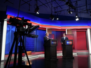 CT gets first side-by-side look at Lamont and Fazio in TV debate