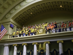 A night for Rhode Island journalists to celebrate and a photo worth a second look