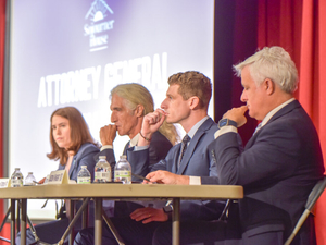 AG candidates show mostly subtle differences in first public forum