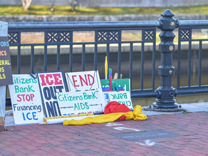 Citizens Bank is parting ways with two ICE contractors