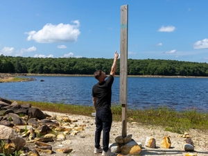 A dam owner drained this secluded pond. Connecticut state officials wants it restored