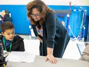 A Providence elementary school principal is reaching for another star. It’s within her grasp.