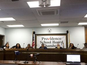 Providence School Board postpones vote on president’s removal after six-hour meeting