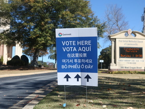 Three Georgia counties flagged by Trump administration for using non-English election materials
