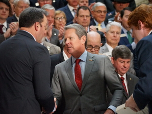 Kemp backs Burt Jones in race to be Georgia’s next governor