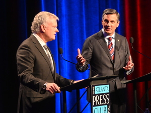 Georgia GOP hopefuls running for the U.S. Senate spar over immigration, ethics investigation