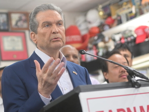 Jackson says he will cancel newly extended state contract if elected Georgia’s next governor