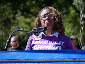 Demonstrators turn back out in Georgia for No Kings, this time with their attention turned to voting