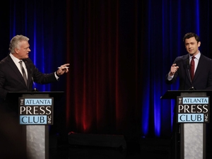 Collins, Ossoff clash in a second heated debate as early voting begins in Georgia 