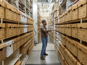 How an Idaho state agency stores decades of old government records and artifacts