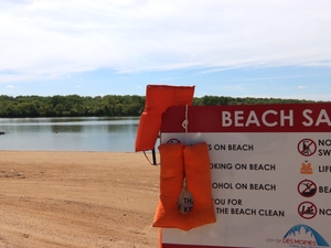 Swim advisories have been posted at 20 Iowa state beaches since Memorial Day