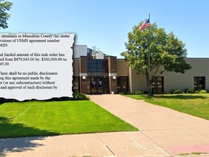 ICE contract with Iowa jail increased funding for detentions by 75%