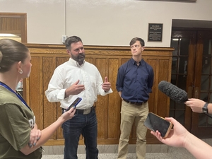 Dave Muhlbauer accepts Democrats’ lieutenant governor nomination