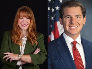 Republican Joe Mitchell, Democratic state Rep. Lindsay James spar in 2nd District debate