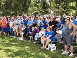 Iowa Democratic candidates push for term limits at Polk County Steak Fry