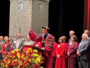 ISU President David Cook announces “moonshot” goals for future of university