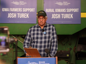 Iowa Farmers Union pushes for Turek, the first federal candidate the group has endorsed in years