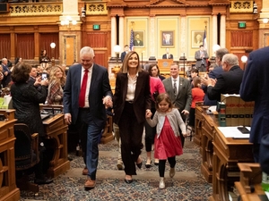 Governor’s husband, Kevin Reynolds, diagnosed with cancer recurrence