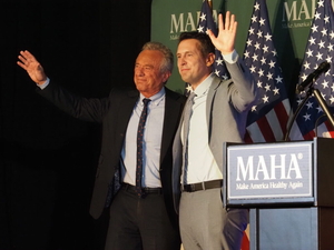 Zach Lahn joins HHS Secretary Robert F. Kennedy Jr. for MAHA rally