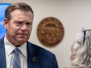 Kobach sues Kansas employee insurer Aetna for ‘misappropriating’ state funds