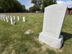 A Kansas memorial lists 15 Black soldiers killed during the Civil War. Their lives are a mystery.