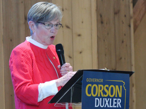 Gov. Laura Kelly affirms endorsement in Kansas governor’s race despite rivals’ protest