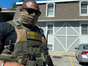New Kansas law limits efforts to document ICE activity. Video shows how officers utilize the law.
