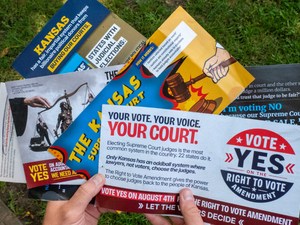Dark money, misleading claims flood Kansas ahead of judicial selection referendum