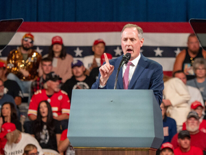 Republicans attempt to tie Kansas Democrats to extremism with spurious claims at Trump rally