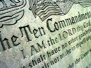 Ten Commandments go up on college campuses across Louisiana 