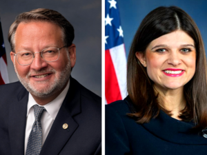 Haley Stevens gets nod from the retiring Gary Peters, the senator whom she seeks to replace