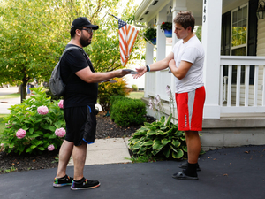Knock-knock, your future lawmakers are here to chat