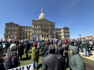 ‘No Kings’ protests underway across Michigan in latest nationwide demonstrations