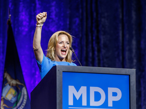 Benson handily wins Democratic gubernatorial primary over Swanson